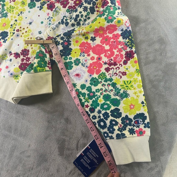 Champion flower power campus French terry cropped sweatshirt - Picture 15 of 15